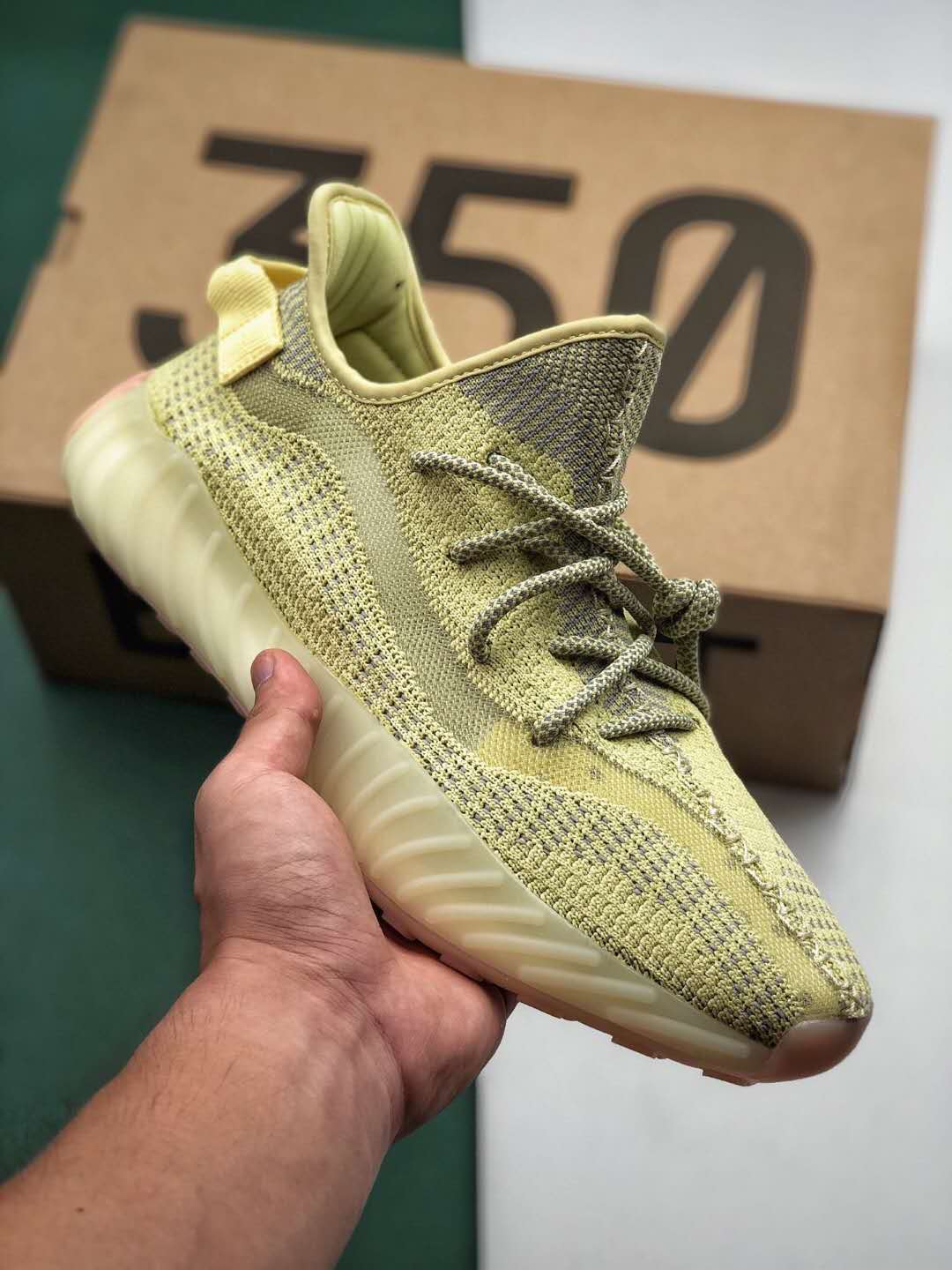 Adidas Yeezy Boost 350 V3 Yellow MY8680 - Trendy Sneakers for All-day Comfort