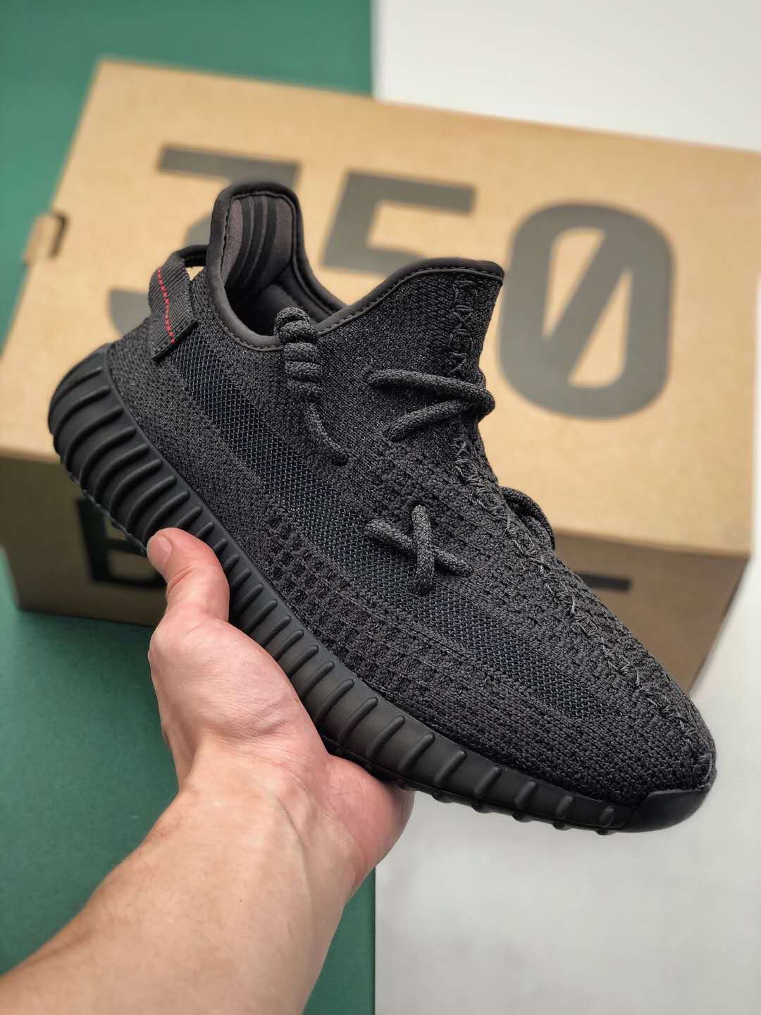 Adidas Yeezy Boost 350 V2 Black Non-Reflective FU9006 - Iconic Sneakers in Sleek Design