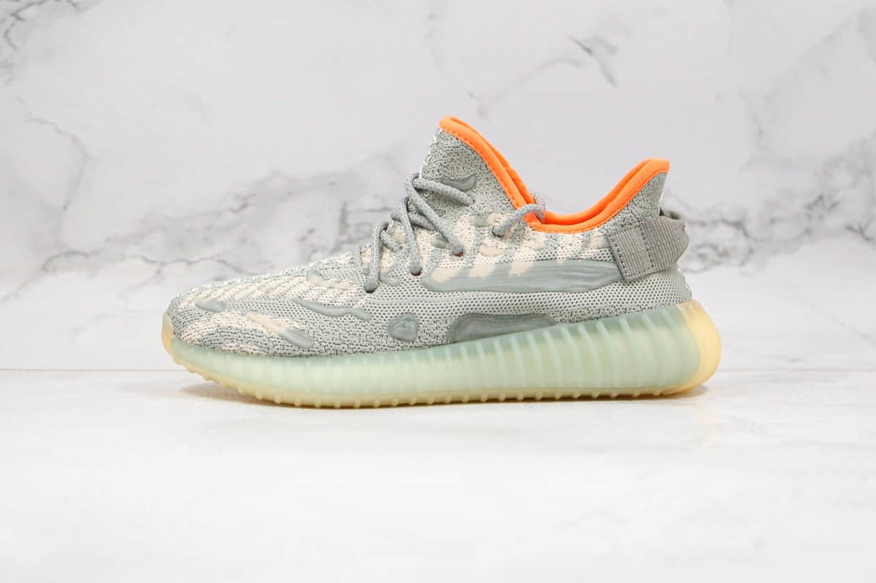 Adidas Yeezy Boost 350 V3 Orange White Grey FC9216 - Limited Edition Sneakers