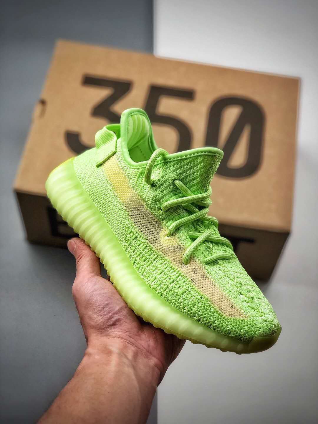 Adidas Yeezy Boost 350 V2 GID 'Glow' EG5293 - Limited Edition Glow-in-the-Dark Sneakers
