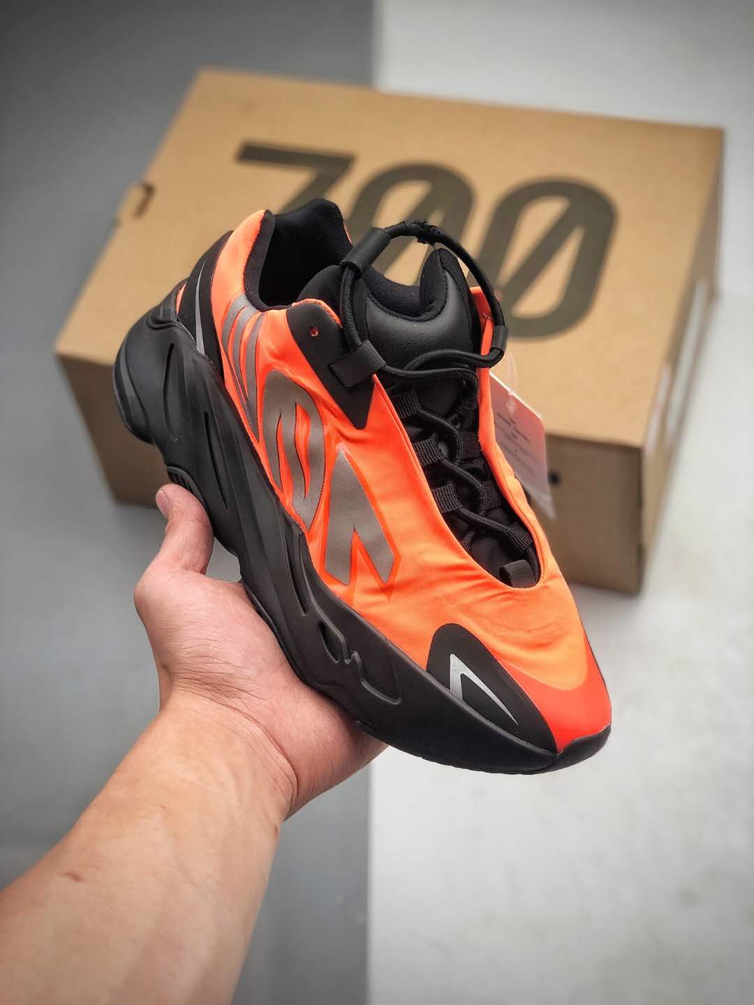 Adidas Yeezy Boost 700 MNVN 'Orange' FV3258 - Bold and Vibrant Sneakers