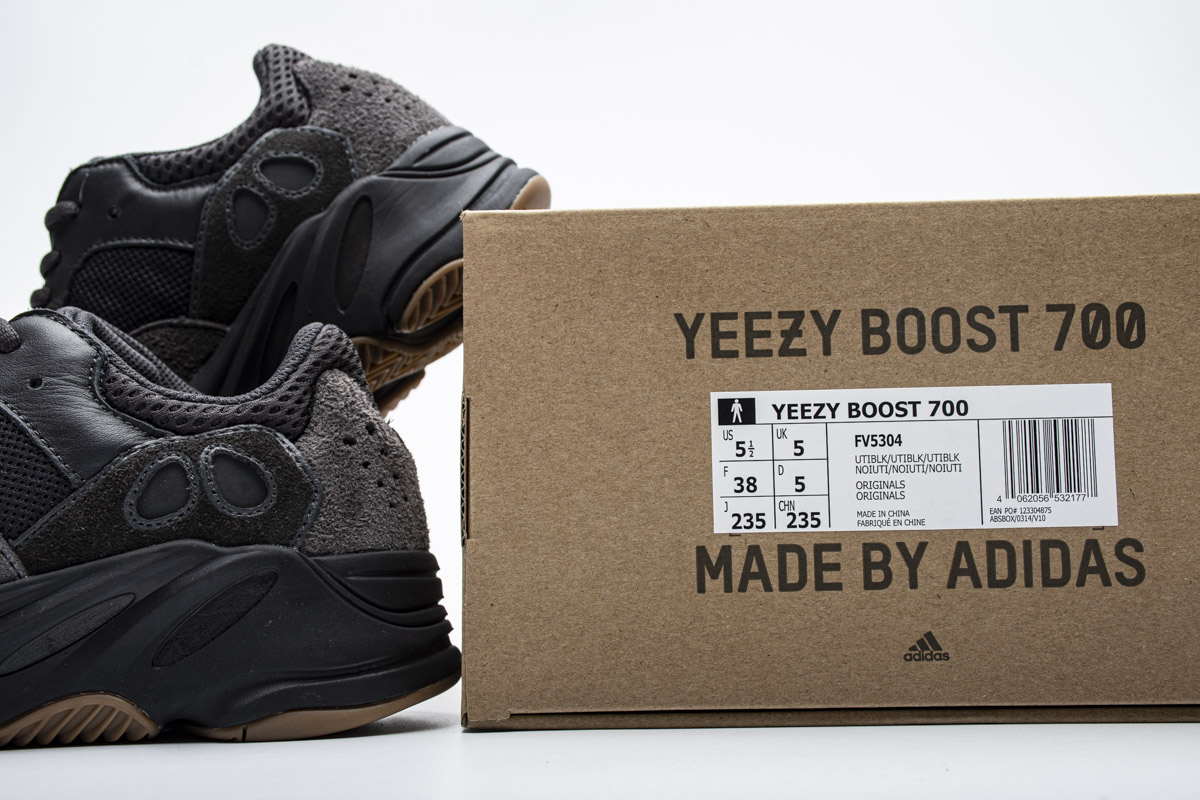 Adidas Yeezy Boost 700 Utility Black FV5304 - Sleek & Stylish Footwear Adidas Yeezy Boost 700 Utility Black FV5304 - Sleek & Stylish Footwear