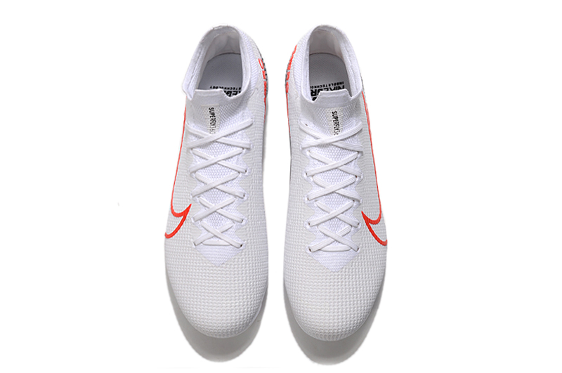 Nike Mercurial Superfly 7 Elite FG White Laser Crimson AQ4174-160 - Top Performance Football Boots