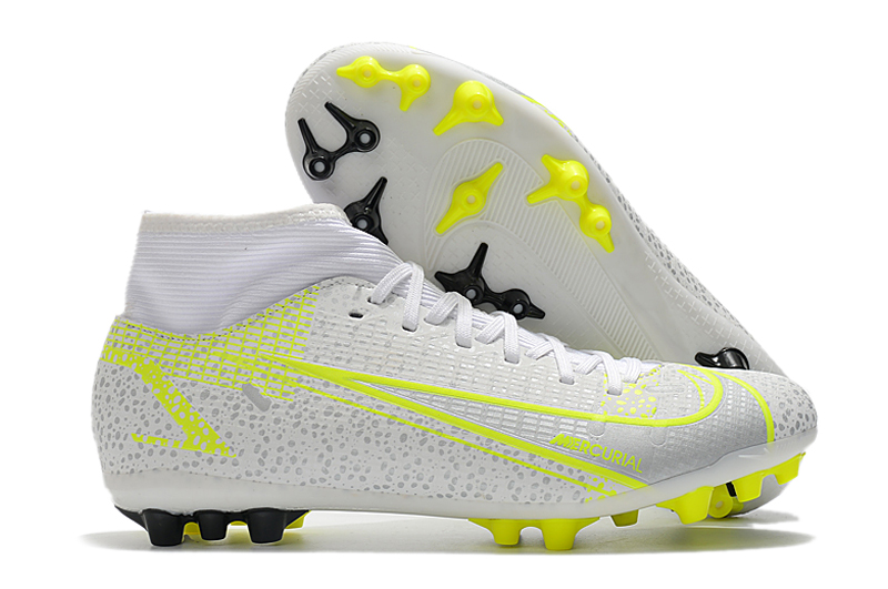 Nike Superfly 8 AG 'White Green' CV0842-107: Premium Artificial Grass Cleats