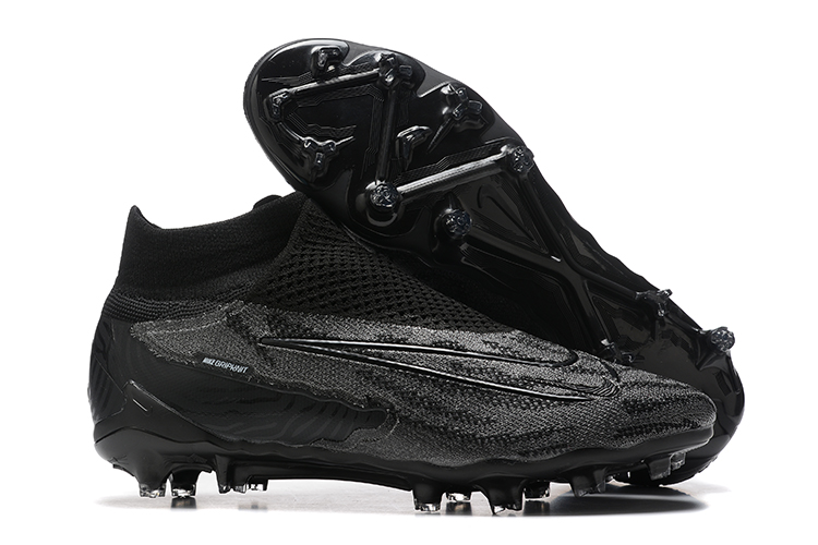 Nike Phantom GX Blackout DF Elite Firm Ground Cleats - Total Black LIMITED EDITION