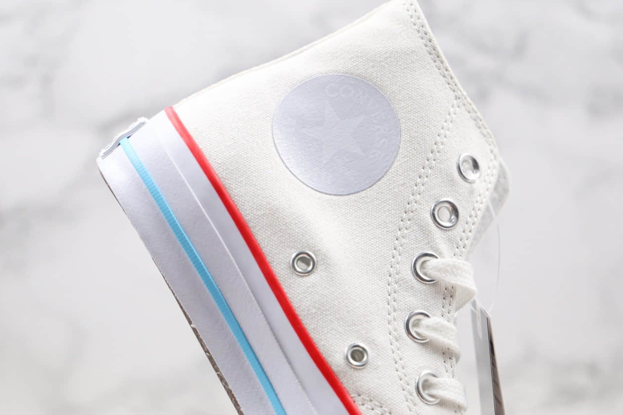 Converse CTAS 70 HI X KNOW WAVE White 161379C - Stylish and Modern Footwear