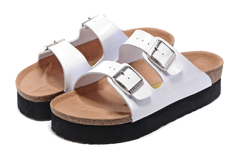 Birkenstock Arizona Birko-Flor Patent White 0363913 - Stylish & Comfortable Sandals