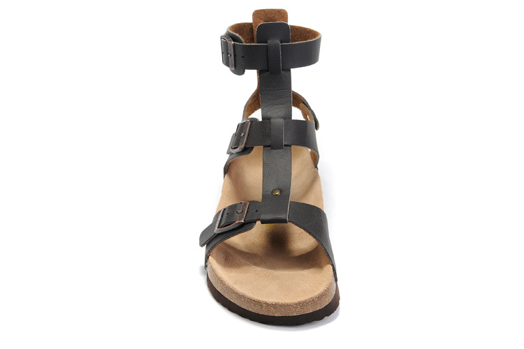 Birkenstock Chania Black Leather Sandals - Stylish and Comfortable Footwear Birkenstock Chania Black Leather Sandals - Stylish and Comfortable Footwear