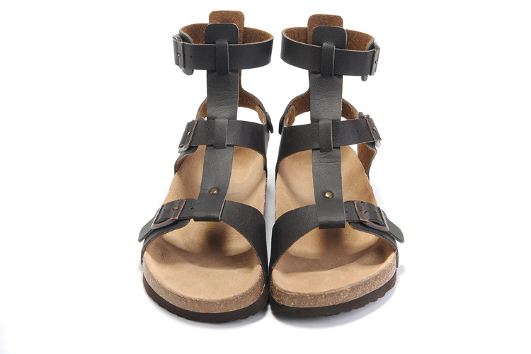 Birkenstock Chania Black Leather Sandals - Stylish and Comfortable Footwear Birkenstock Chania Black Leather Sandals - Stylish and Comfortable Footwear