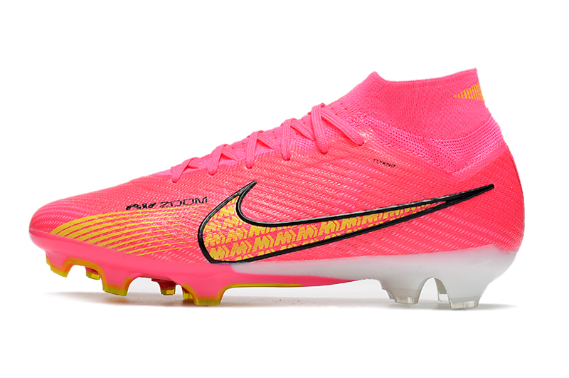 Nike Air Zoom Mercurial Superfly 9 Elite FG Pink Yellow: Lightweight and Agile Football Boot