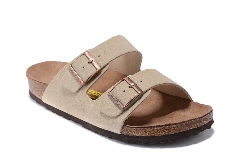 Birkenstock Arizona Soft Footbed Sandal Suede Leather Taupe - Premium Comfort & Style!