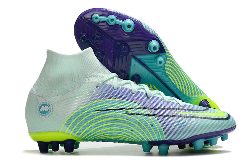 Nike Mercurial Superfly 8 Elite AG Dream Speed Green Purple Volt – Premium Football Boots