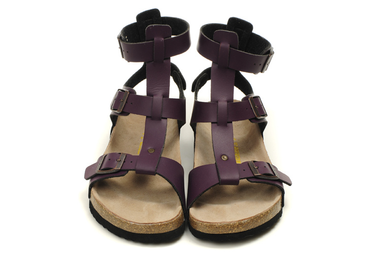 Birkenstock Chania Purple Leather Sandals - Comfort and Style Birkenstock Chania Purple Leather Sandals - Comfort and Style