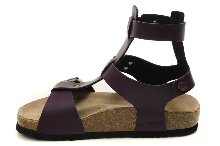 Birkenstock Chania Purple Leather Sandals - Comfort and Style Birkenstock Chania Purple Leather Sandals - Comfort and Style