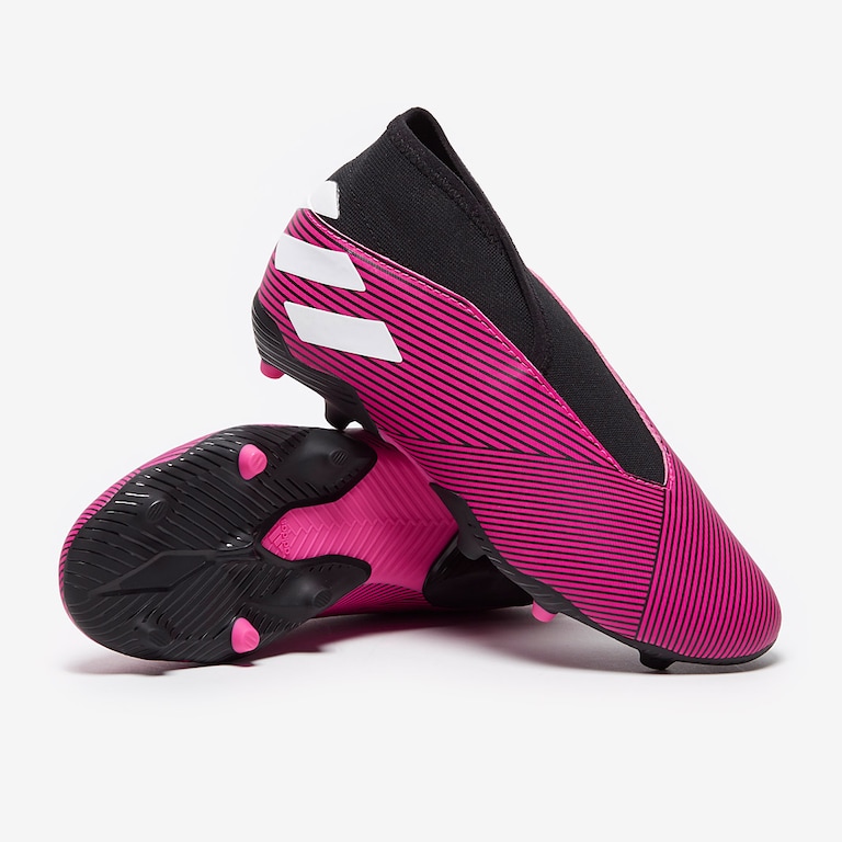 Adidas NEMEZIZ 19.3 LL FG J Pink EF8848 - Lightweight Junior Soccer Cleats