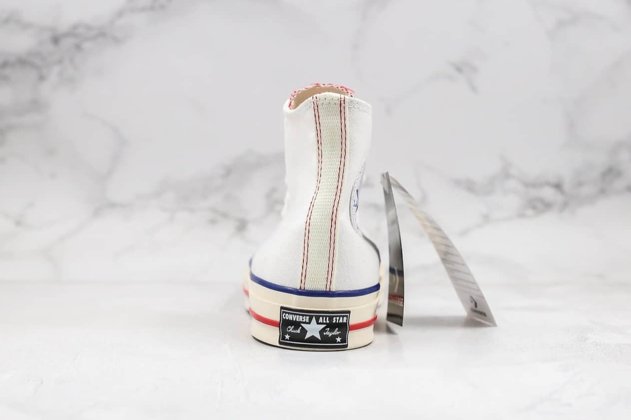 Converse Red White Leather Chuck Taylor All Star | 166729C