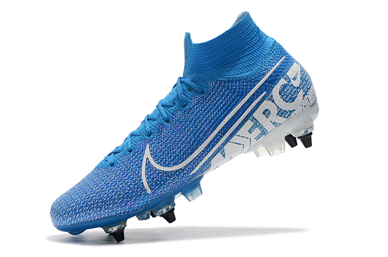 Nike Superfly 7 Elite SG-PRO AC Blue White AT7894-414 - Premium Soccer Cleats