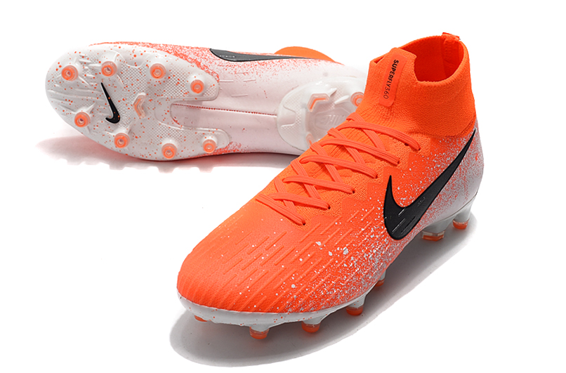 Nike Mercurial Superfly 6 Elite Ag Pro Football Boots 80 Max Characters- Red Multicolored AH7377-801.