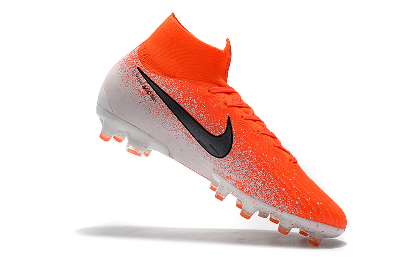 Nike Mercurial Superfly 6 Elite Ag Pro Football Boots 80 Max Characters- Red Multicolored AH7377-801.