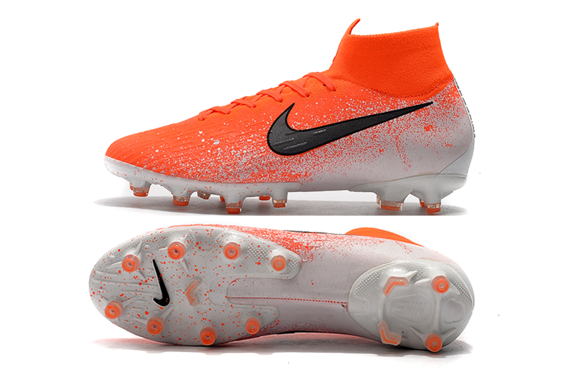 Nike Mercurial Superfly 6 Elite Ag Pro Football Boots 80 Max Characters- Red Multicolored AH7377-801.