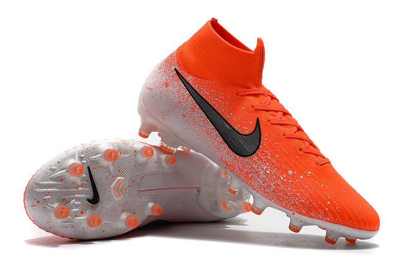 Nike Mercurial Superfly 6 Elite Ag Pro Football Boots 80 Max Characters- Red Multicolored AH7377-801.