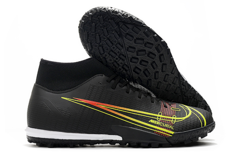 Nike Mercurial Superfly 8 Academy TF - Black Cyber Soccer Shoes | CV0953-090