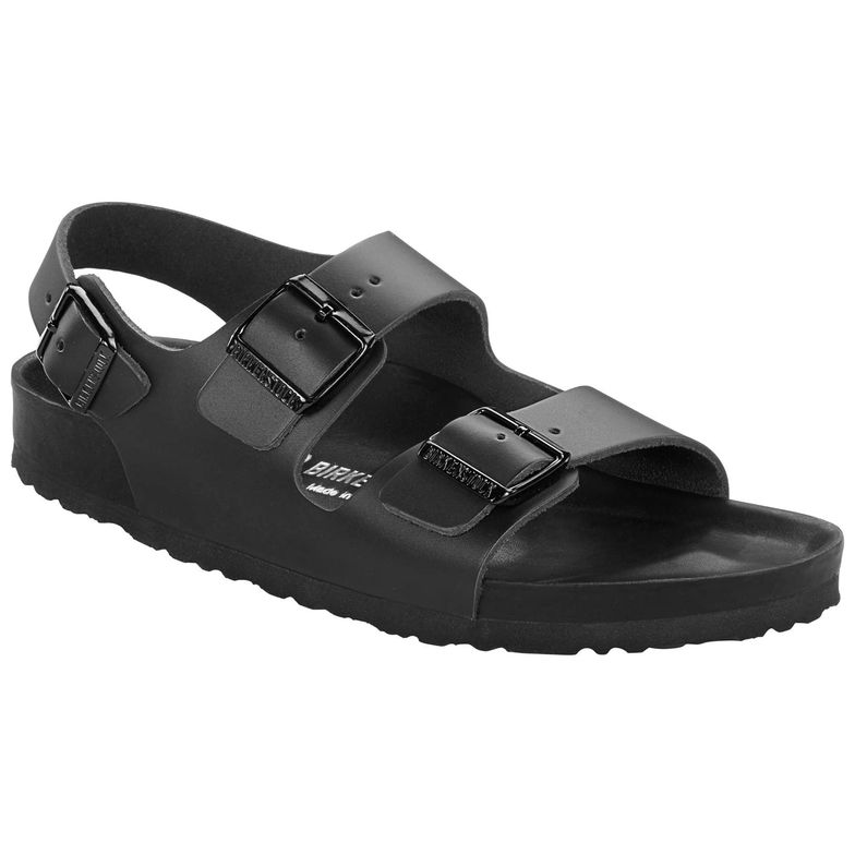 Birkenstock Milano Exquisite Leather Black - Premium Comfort & Style