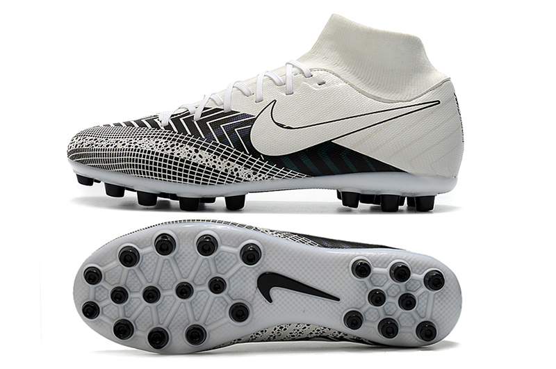 Nike Superfly 7 Academy MDS AG - White Black BQ5425-110 | Artificial Grass Shoes