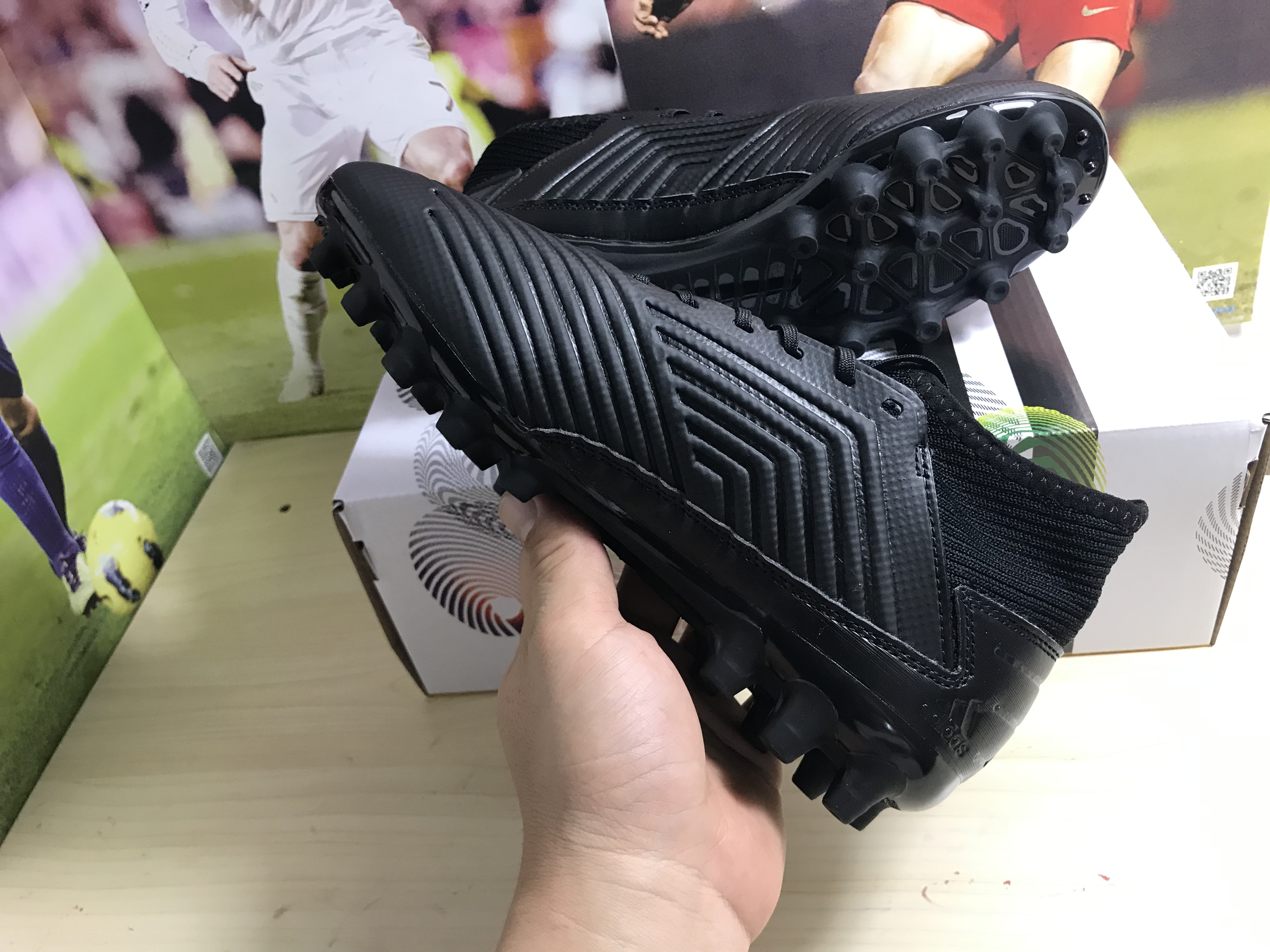Adidas Predator 19.1 AG Black EF8982 - Dynamic Performance and Superior Traction for Agility