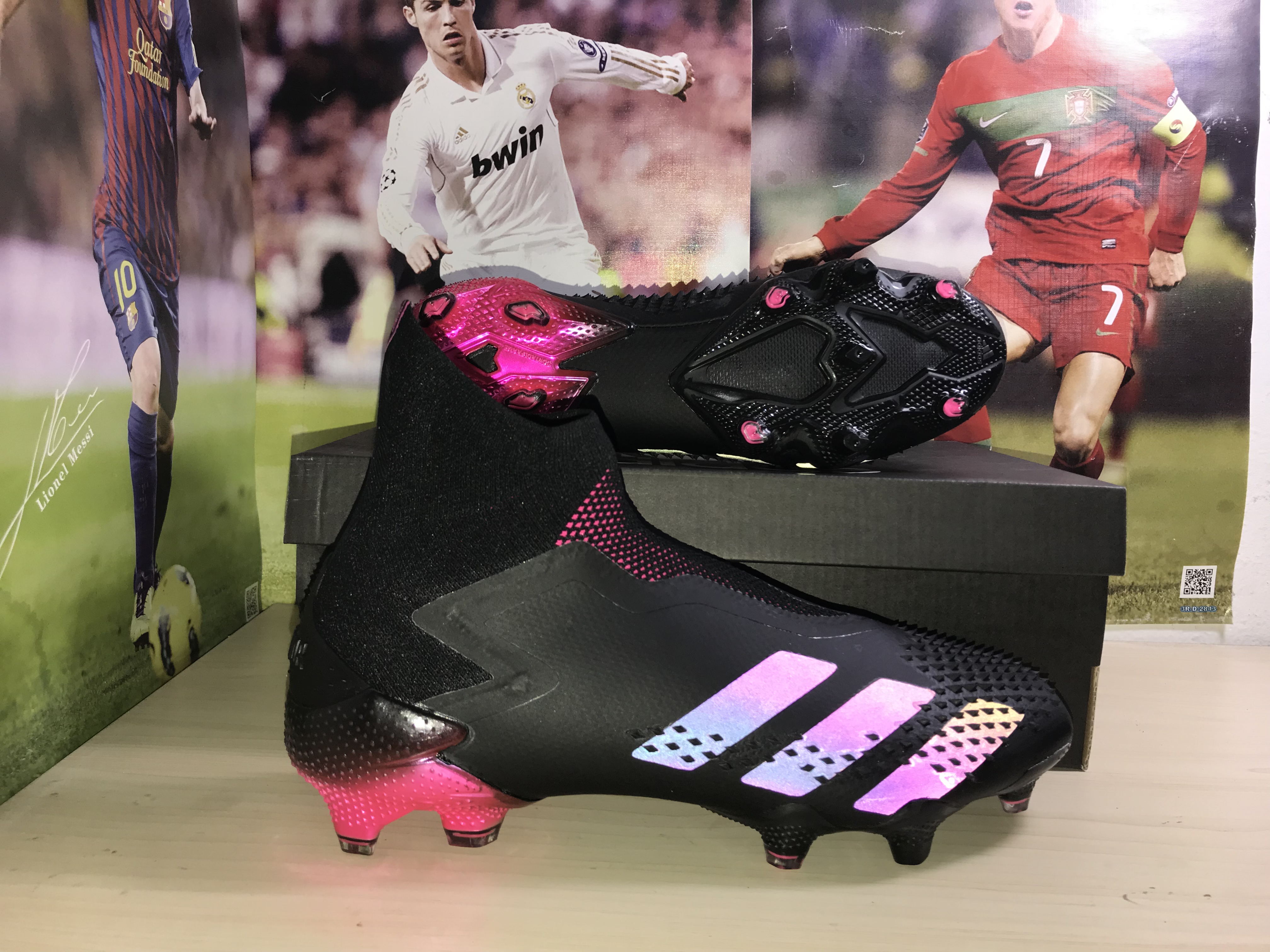 Adidas Predator Mutator 20+ FG Core Black Shock Pink EH2862