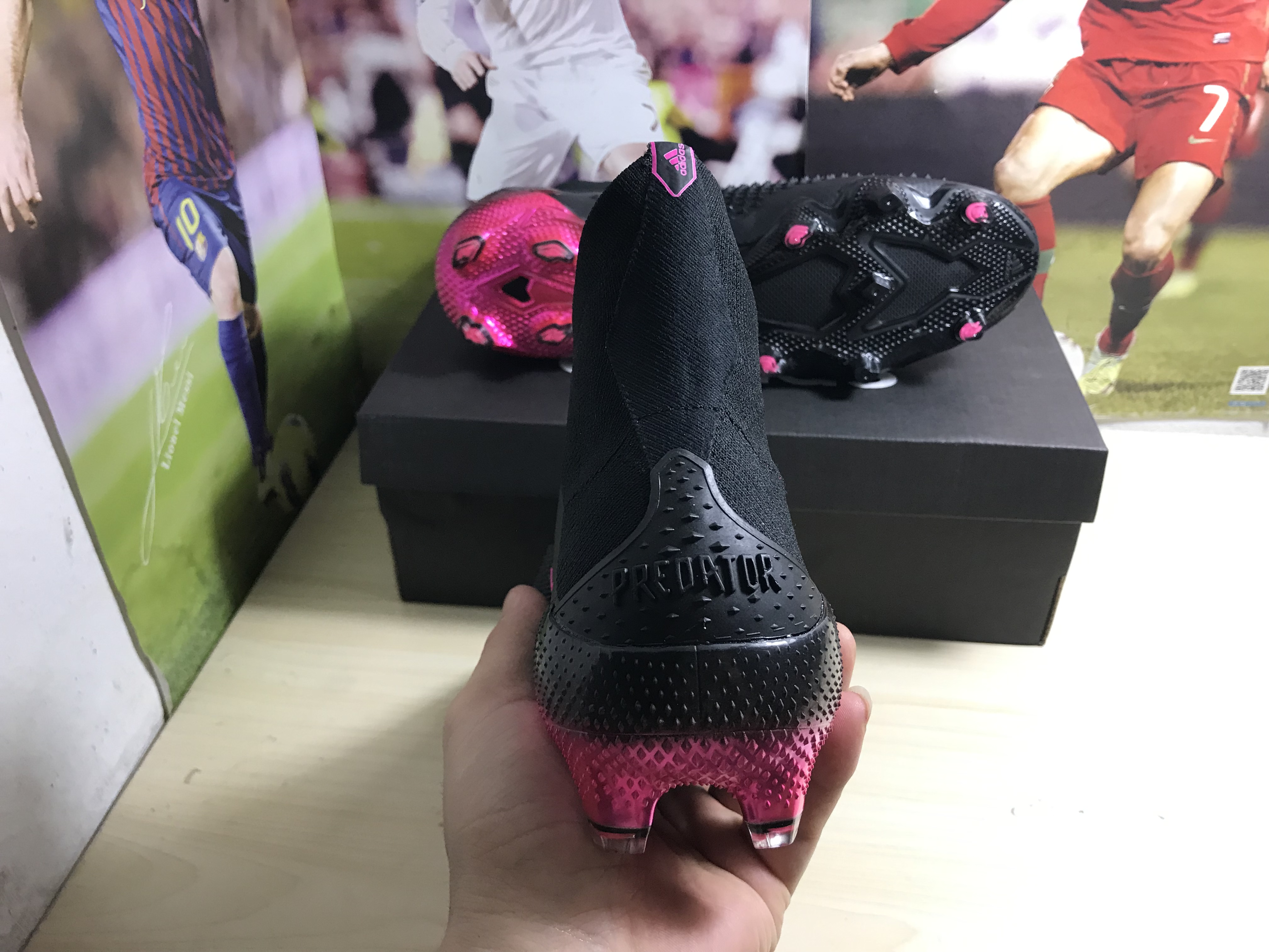 Adidas Predator Mutator 20+ FG Core Black Shock Pink EH2862