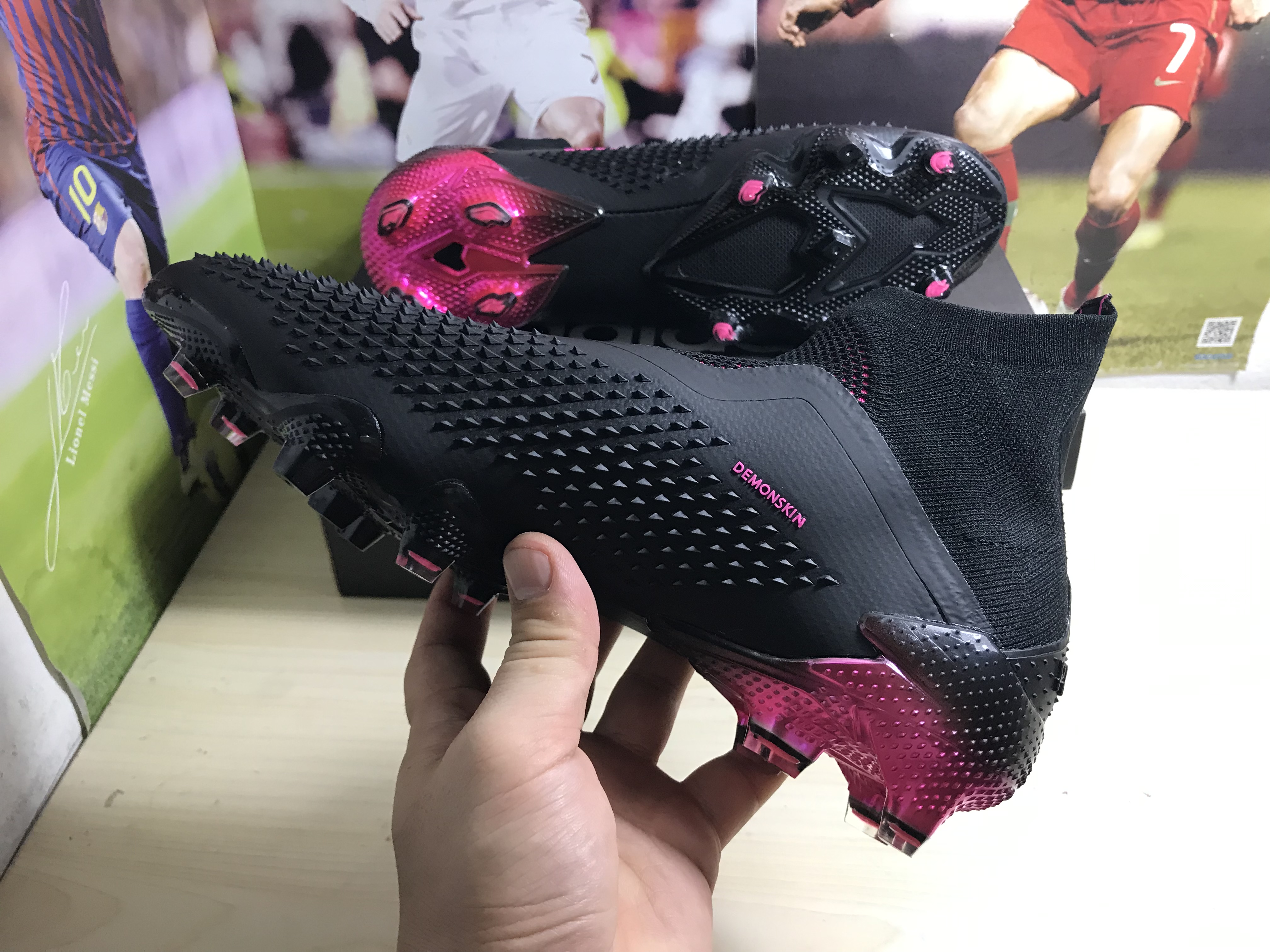 Adidas Predator Mutator 20+ FG Core Black Shock Pink EH2862