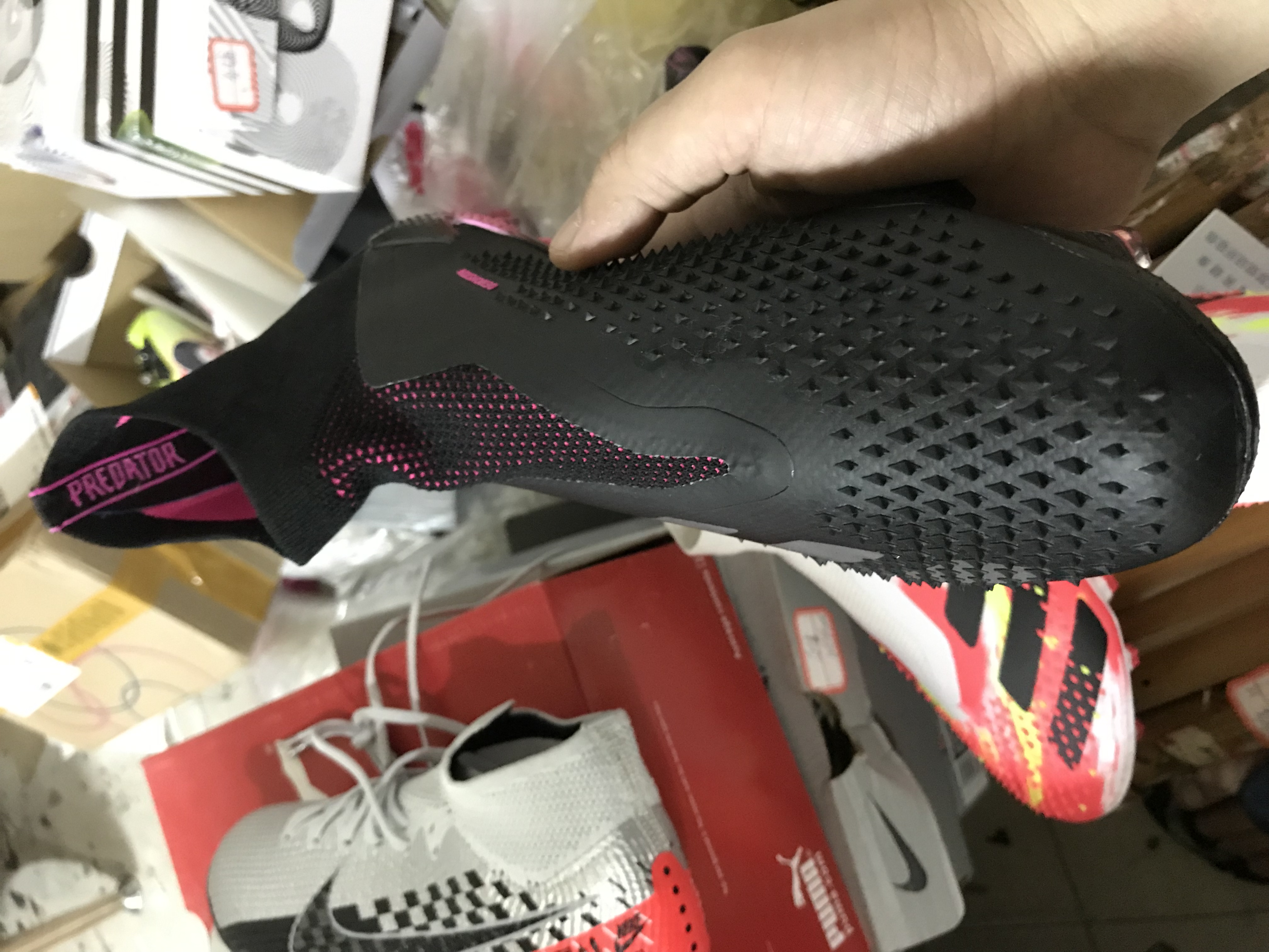 Adidas Predator Mutator 20+ FG Core Black Shock Pink EH2862