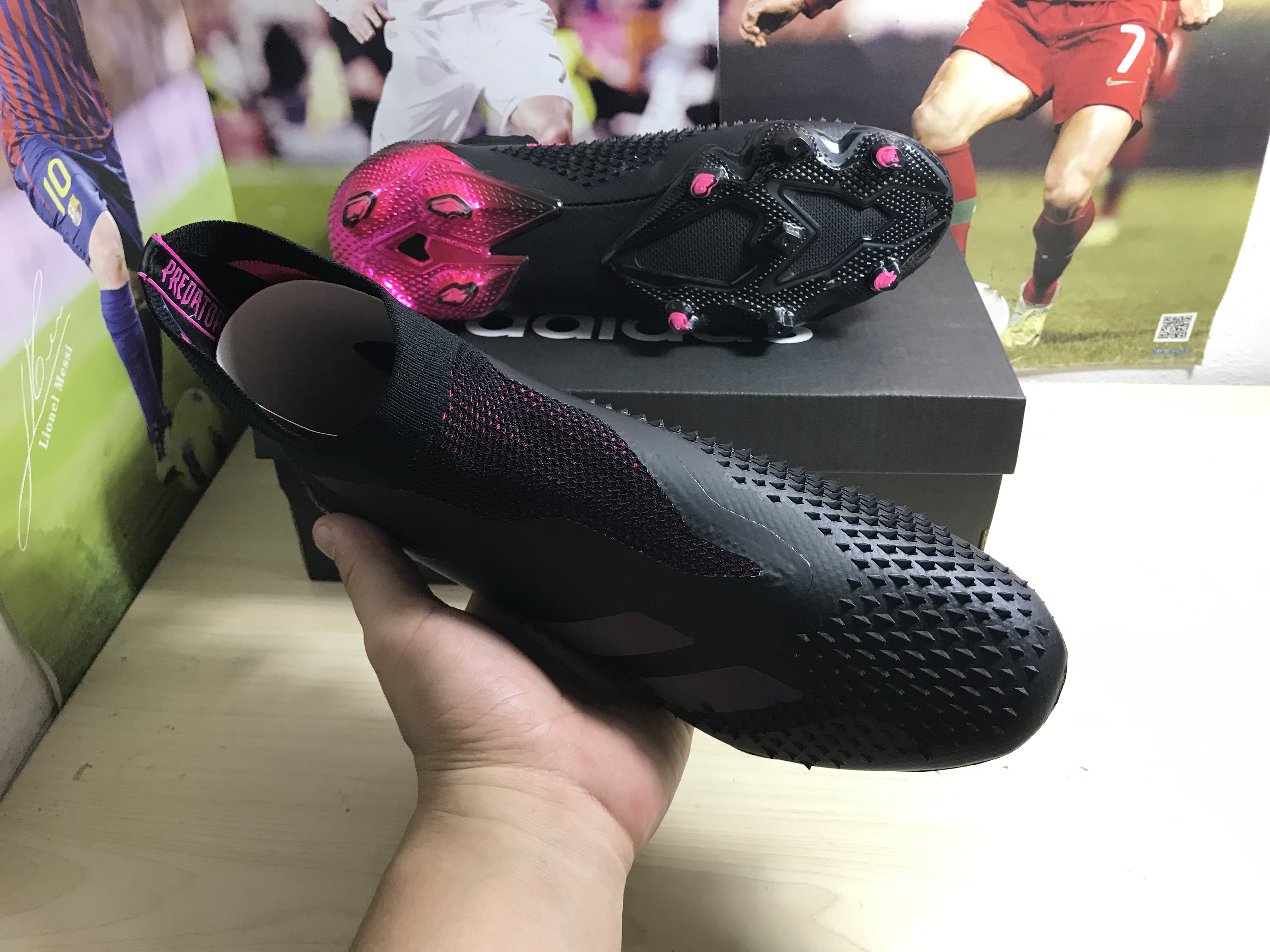 Adidas Predator Mutator 20+ FG Core Black Shock Pink EH2862