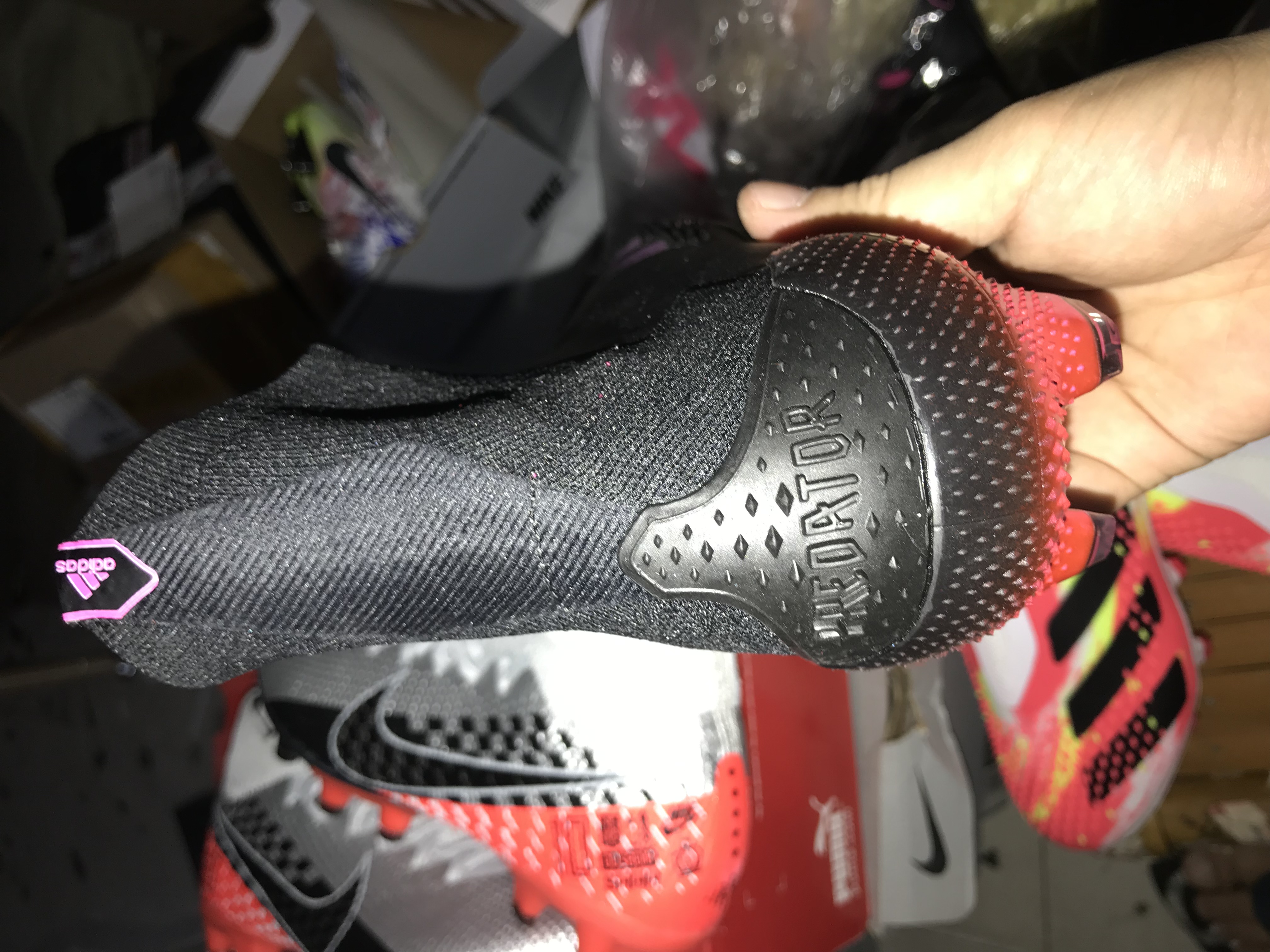 Adidas Predator Mutator 20+ FG Core Black Shock Pink EH2862