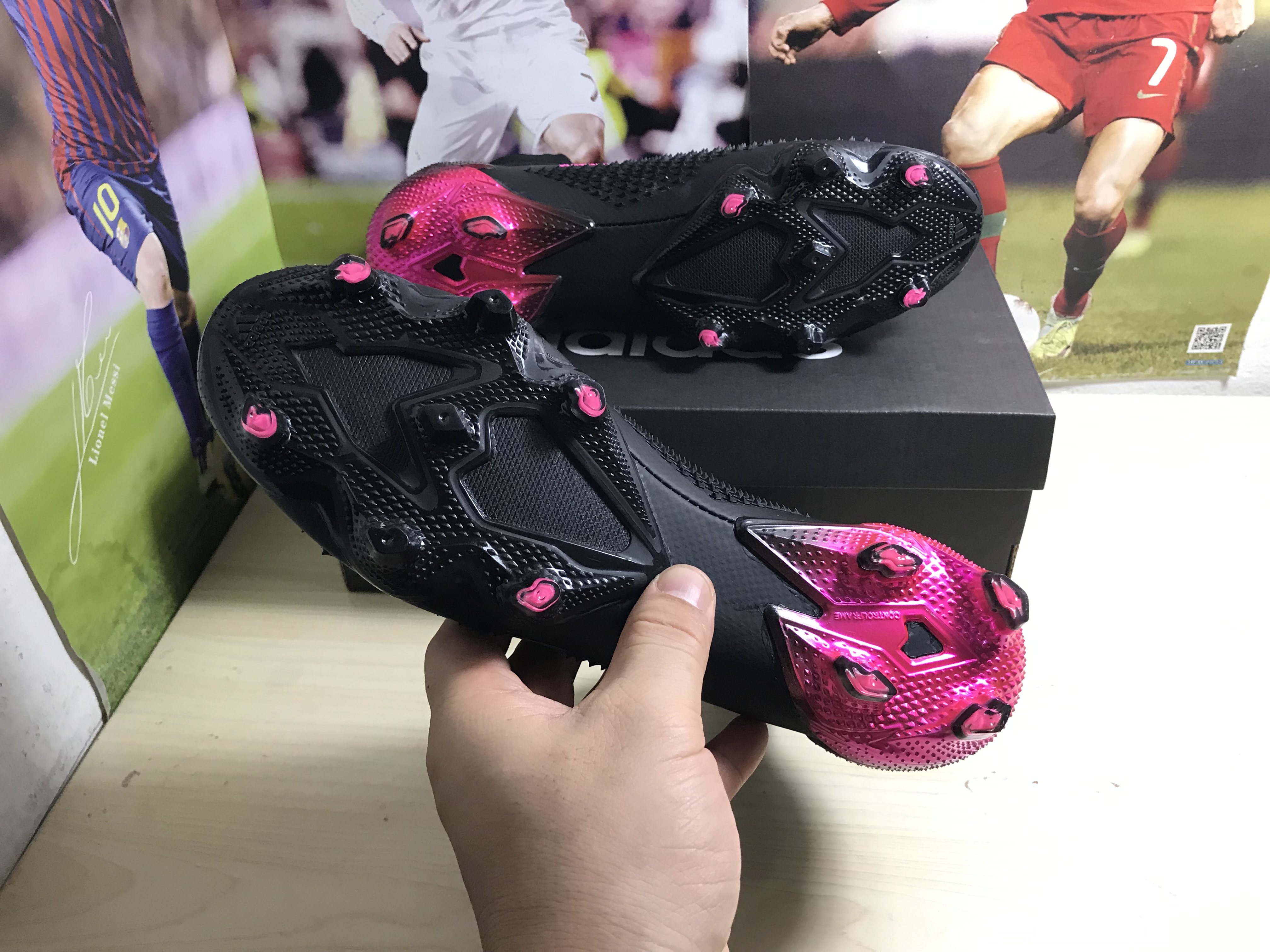 Adidas Predator Mutator 20+ FG Core Black Shock Pink EH2862