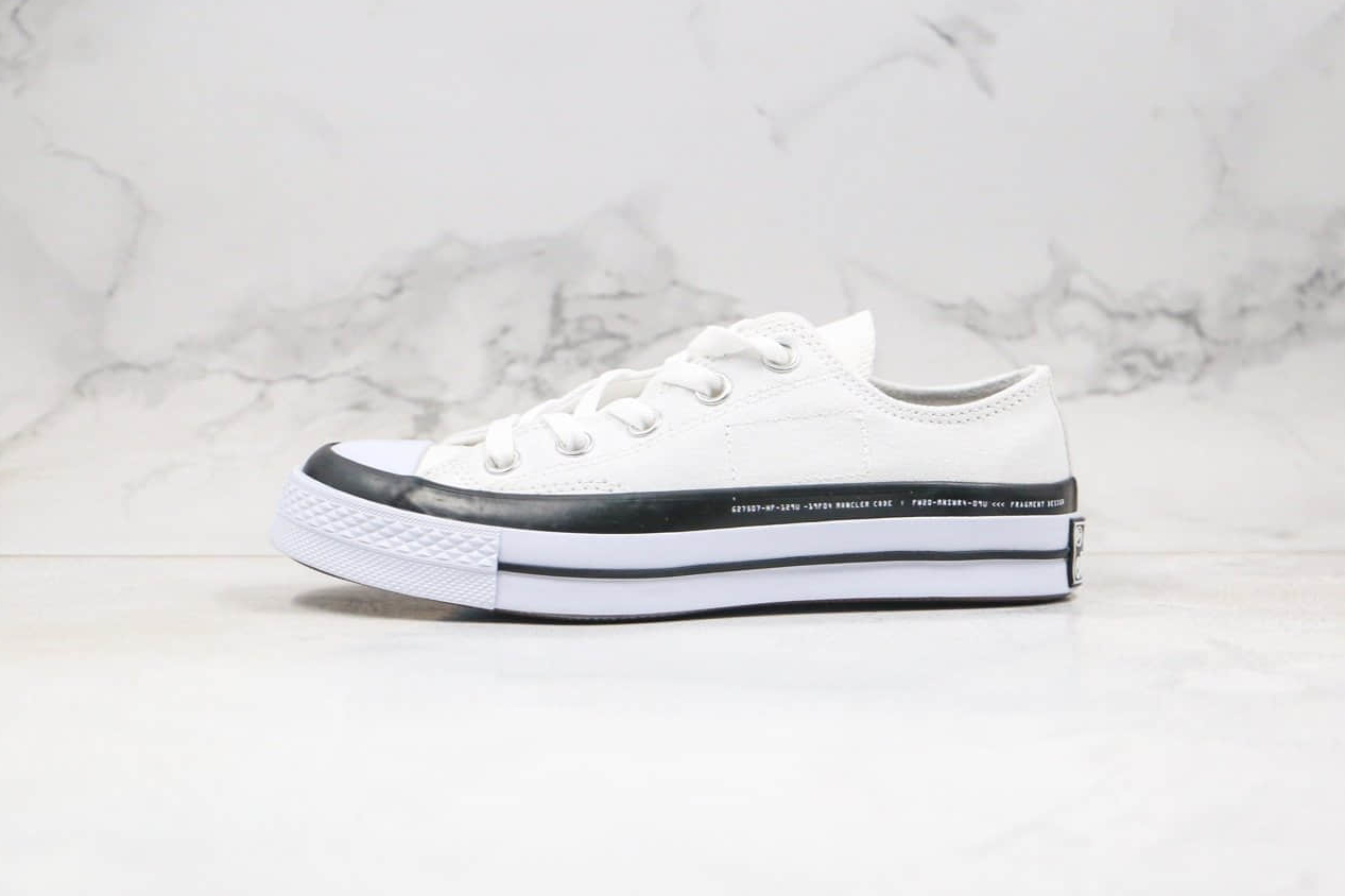 Converse Fragment Design x Moncler x Chuck 70 Low 'White' - Limited Edition Collab