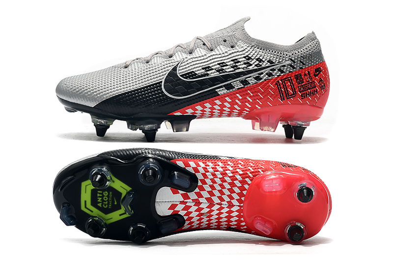 Nike Mercurial Superfly 7 Elite SG-PRO AC Low Silver Black Red - Buy Now!