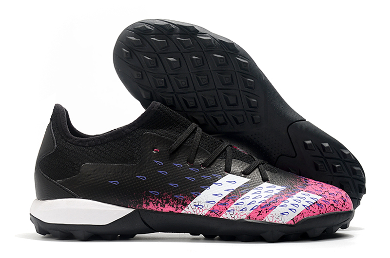 Adidas Predator Freak.3 Tf Black Pink FW7520 | Enhanced Traction & Stylish Design