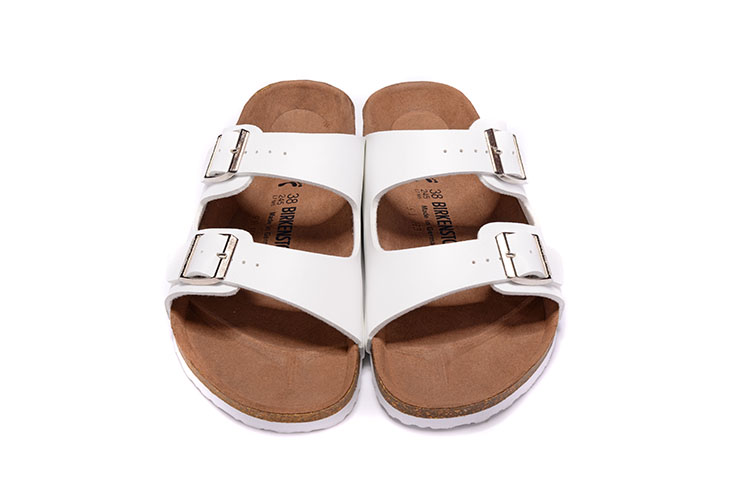 Birkenstock Arizona Leather White Sandal - Stylish, Comfortable Footwear