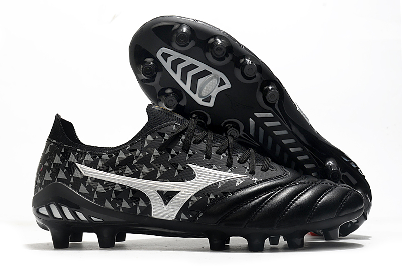 Mizuno Morelia Neo III Elite FG Origami - Black Galaxy Silver | Limited Edition Football Boots