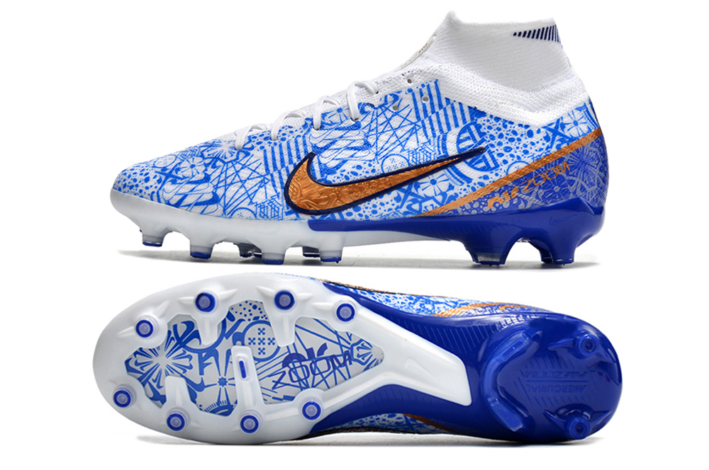Nike Zoom Mercurial Superfly 9 Elite CR7 FG 'Azulejo' DQ5293-182: Authentic CR7 Football Boots