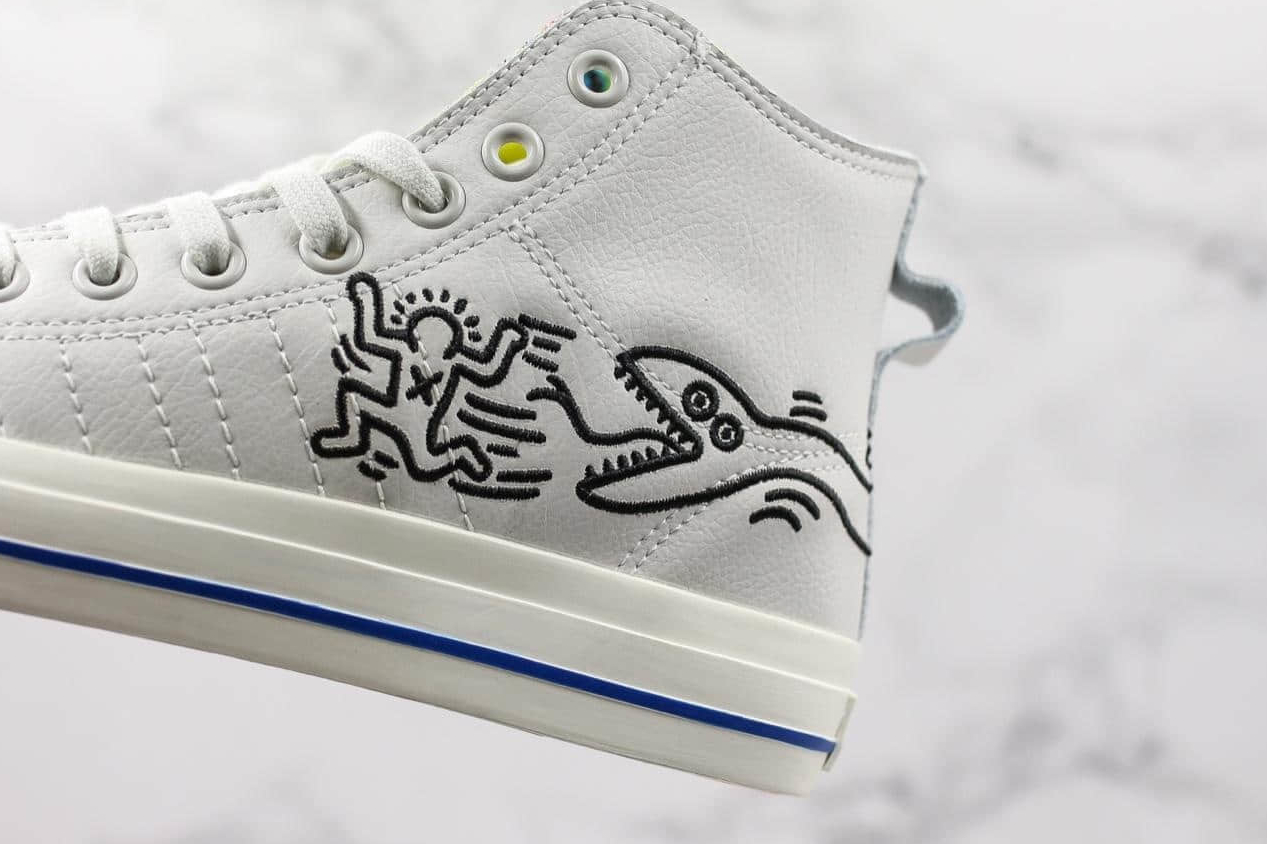 Adidas Keith Haring x Nizza High RF 'Pop Art' EE9297 Sneakers: Bold, Artistic Style