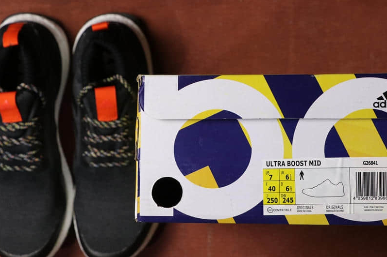 Adidas UltraBoost Mid 'Multicolor Black' Shoes - Premium Performance & Style