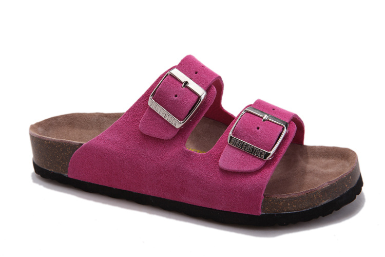 Birkenstock Arizona Pink Suede Sandals - Trendy & Comfortable