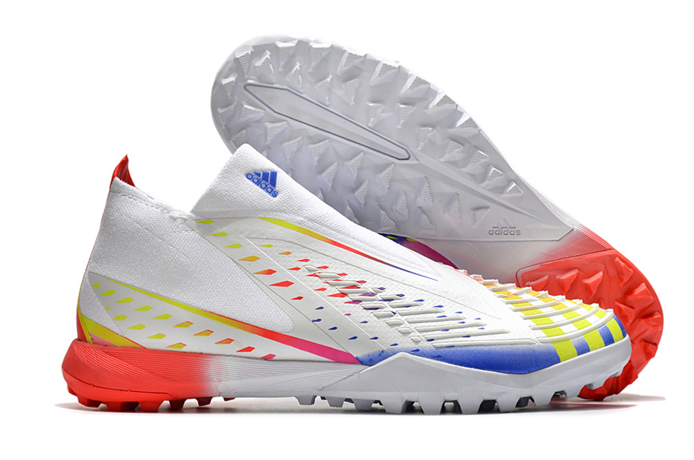 Adidas Predator Edge.1 TF 'Al Rihla Pack - White' GZ6101 - Ultimate Precision and Style for Turf Football