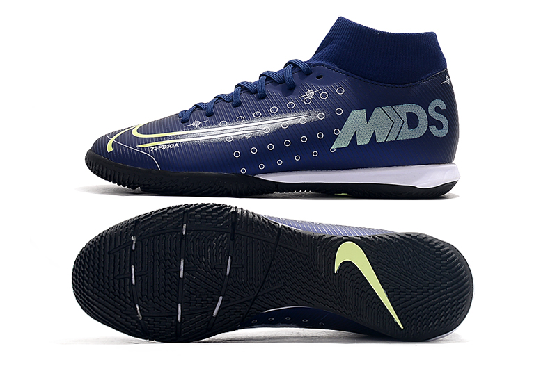 Nike Mercurial Superfly 7 Academy MDS IC Blue BQ5430-401 - Elite Indoor Soccer Shoes