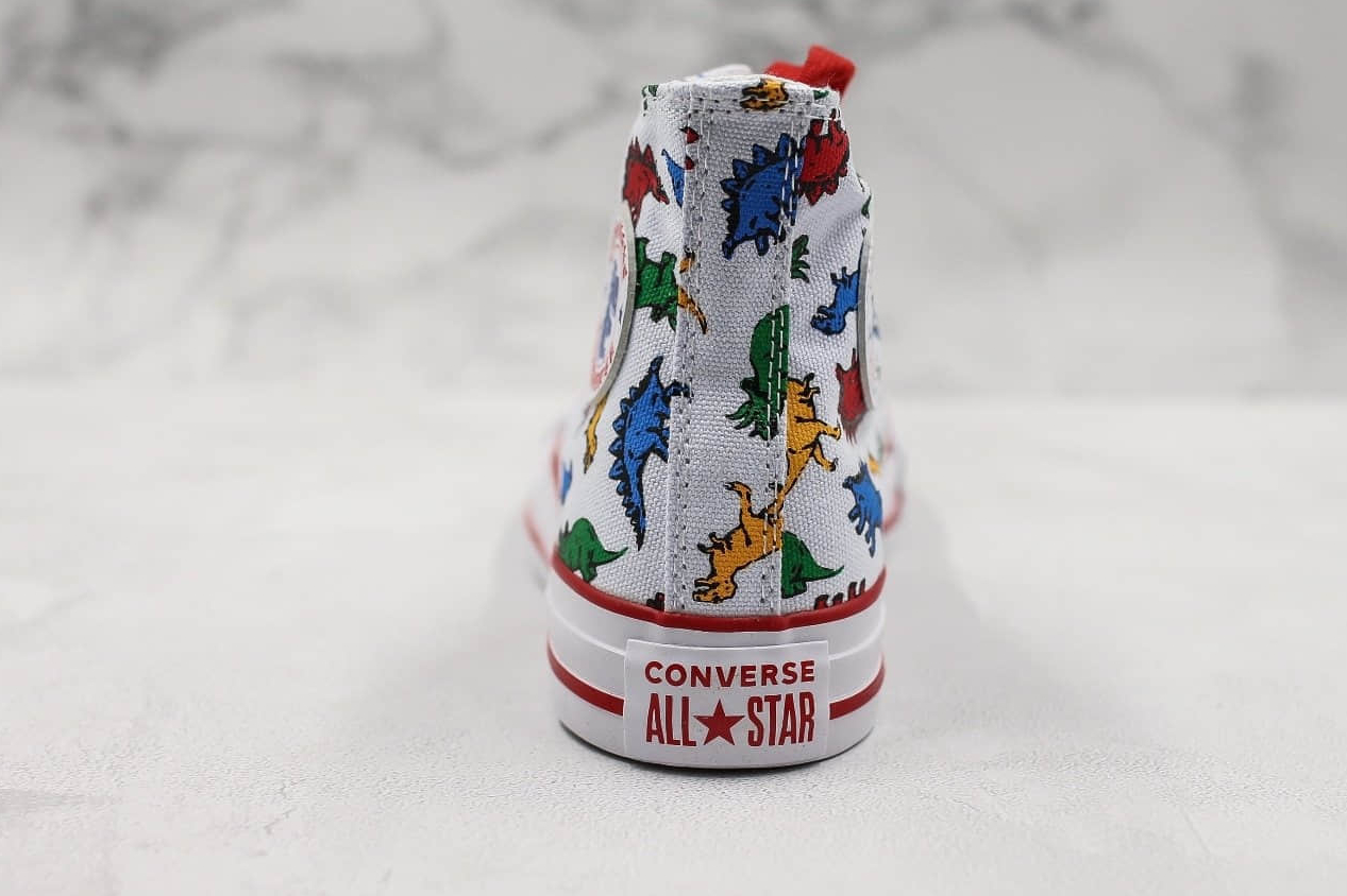 Converse Chuck Taylor All Star High 'Dinoverse Print' 663636C - Stylish and playful dinosaur-themed sneakers!