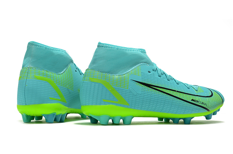 Nike Mercurial Superfly 8 Academy AG Soccer Cleat - Dynamic Turquoise Lime Glow - CV0842-403