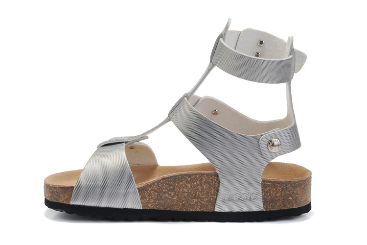Buy Birkenstock Chania Snakeskin Silver Sandals - Trendy & Comfortable Buy Birkenstock Chania Snakeskin Silver Sandals - Trendy & Comfortable